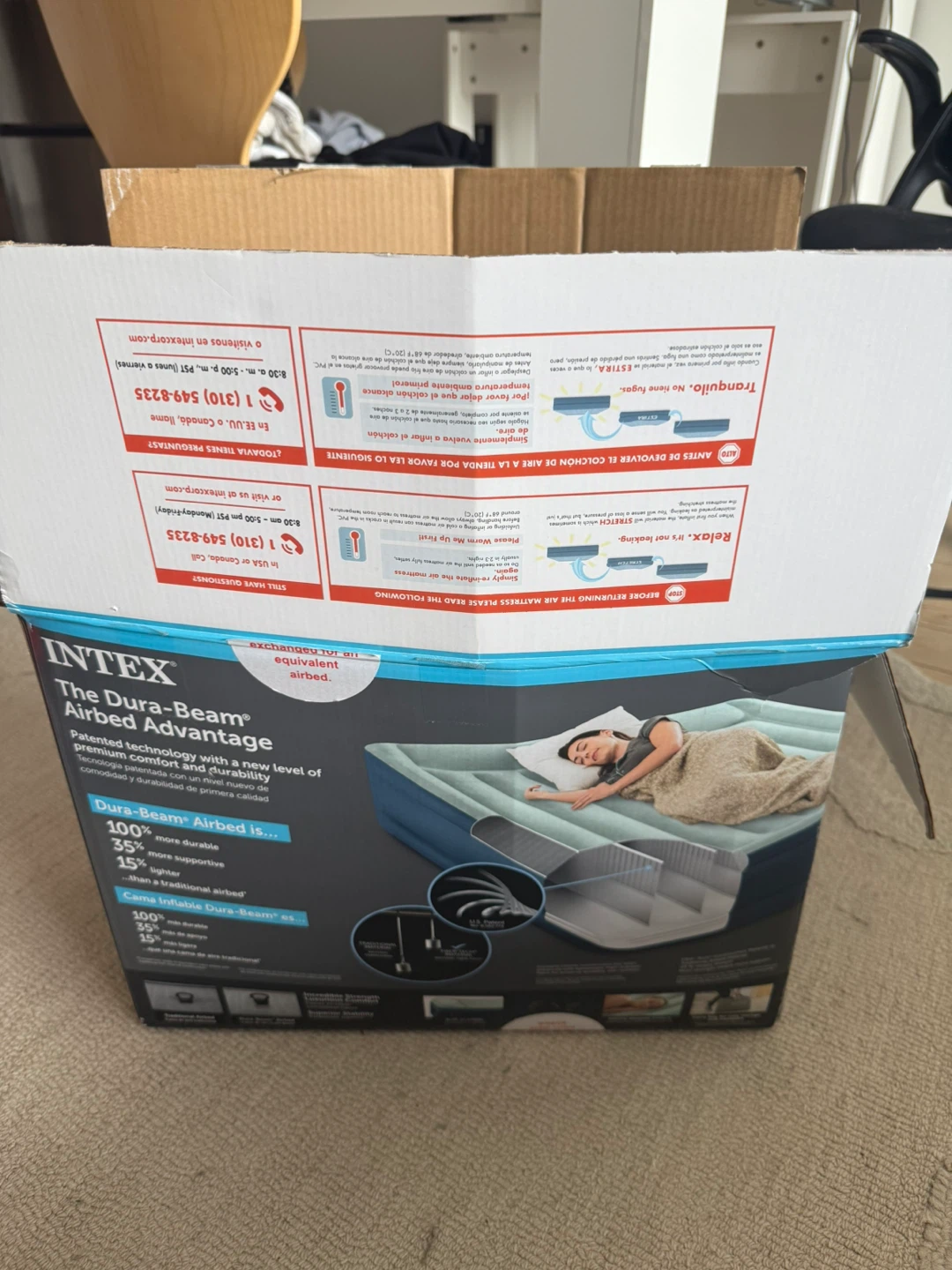 INTEX Dura-Beam Airbed Queen Size - photo 2