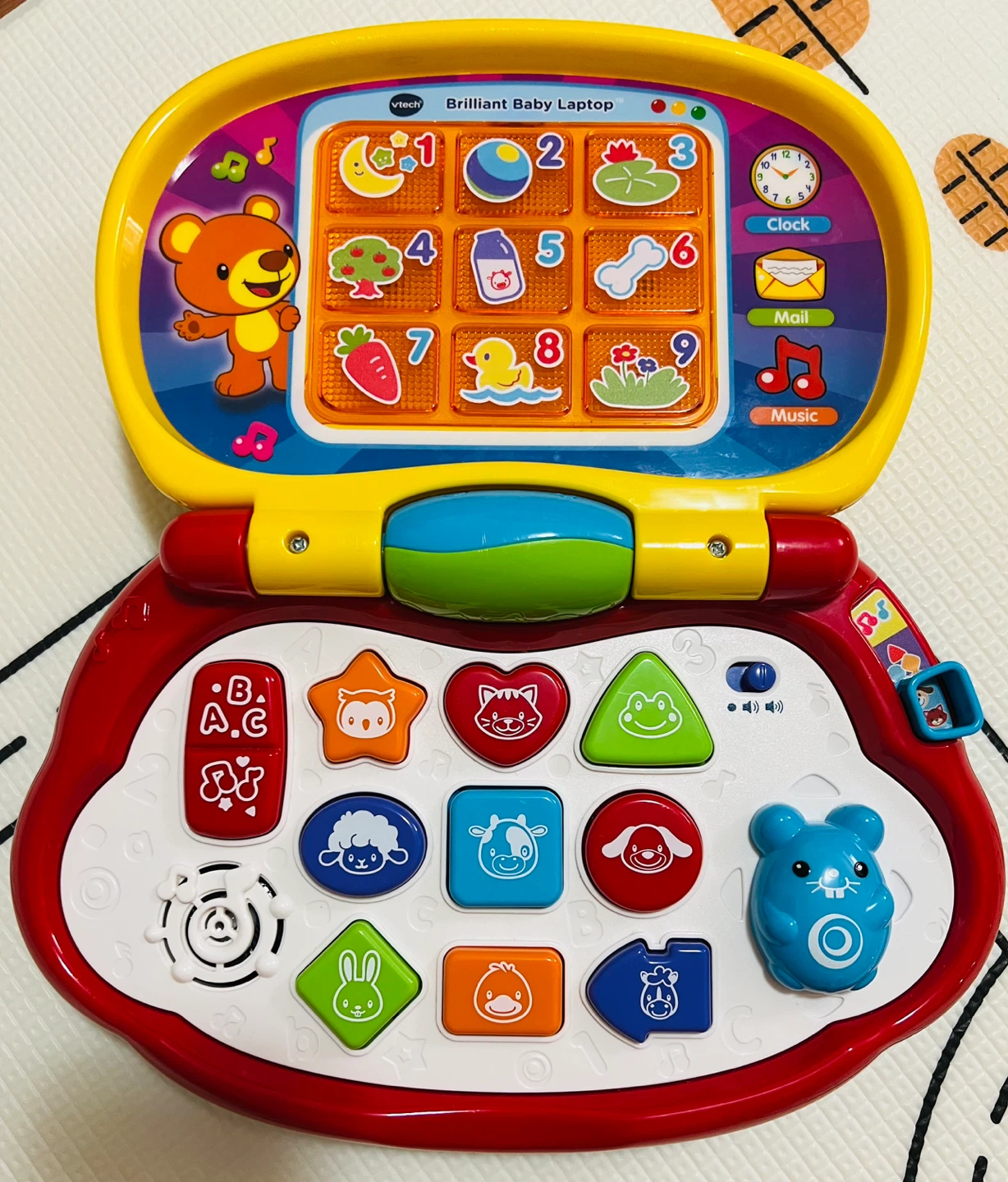 VTech Brilliant Baby Laptop Toy - English Version, 6 months to 3 - photo 2