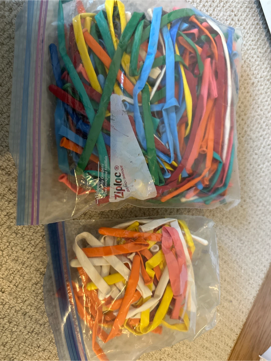 Bag of Assorted Colour Balloons