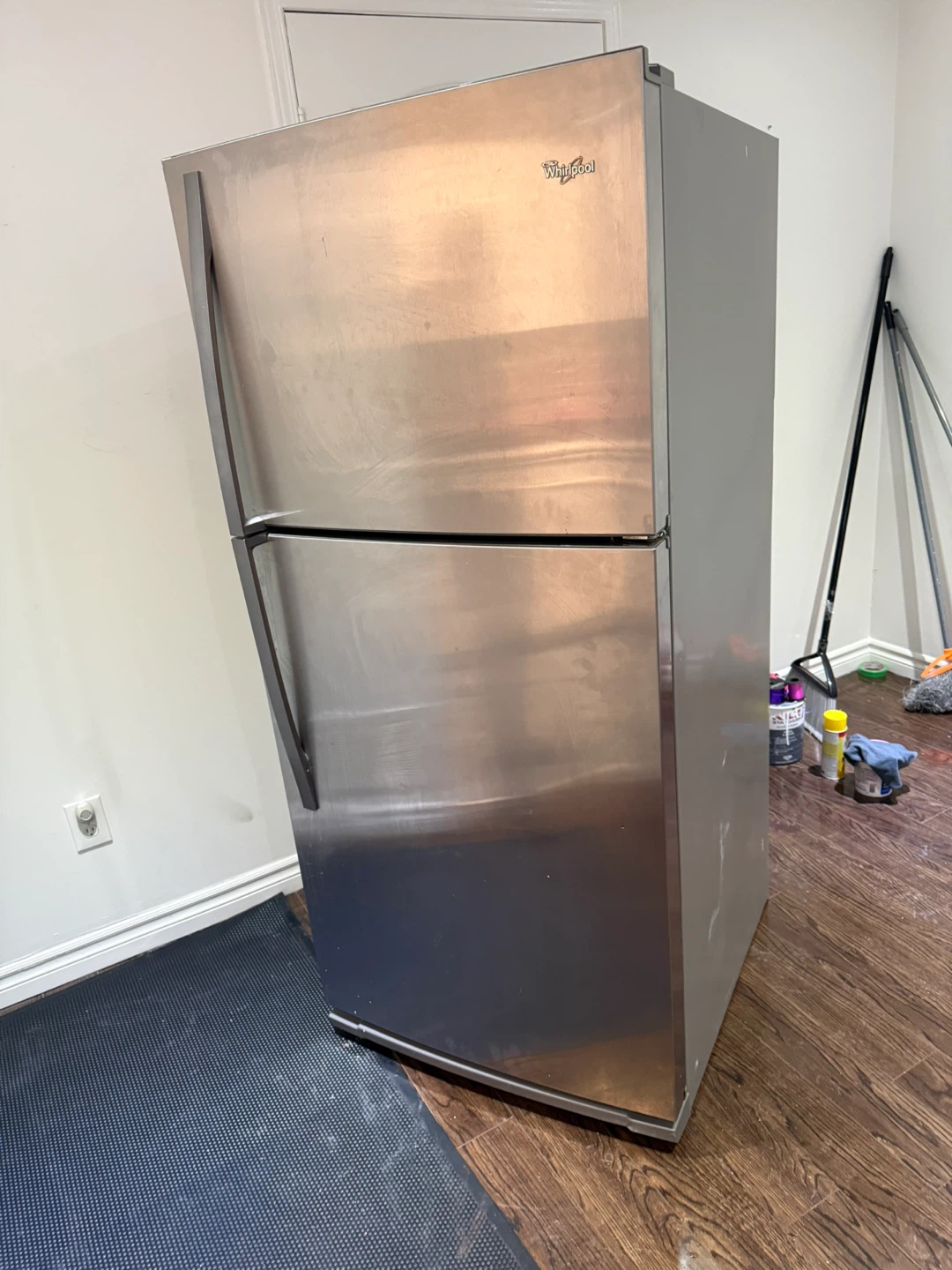 Whirlpool Stainless Steel Refrigerator $350