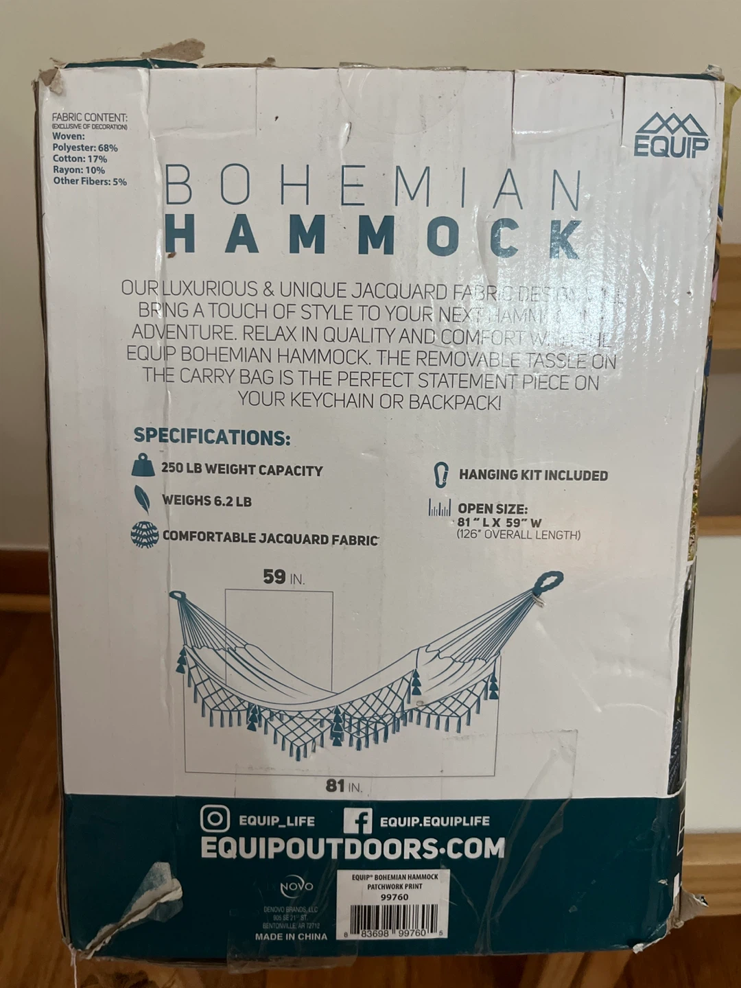 EQUIP Bohemian Hammock - photo 3