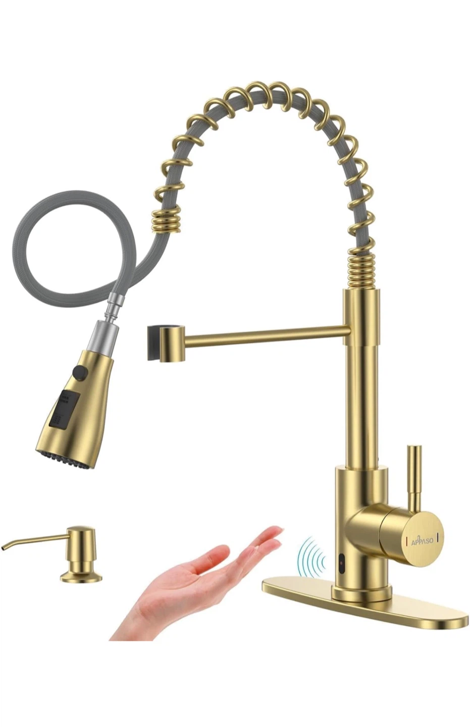 APPASO Kitchen Faucet Gold