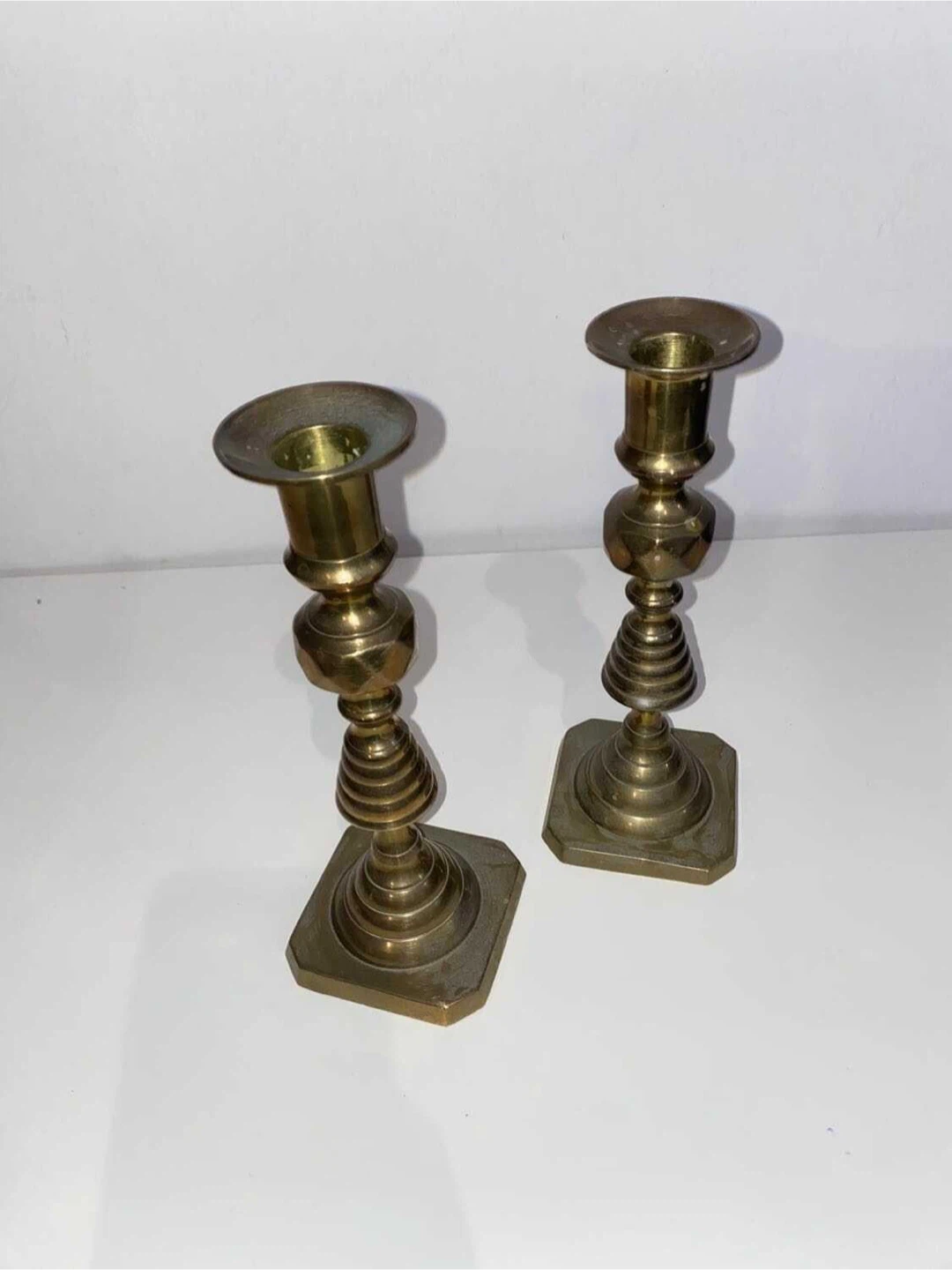 Vintage Brass Candle Holder - photo 2