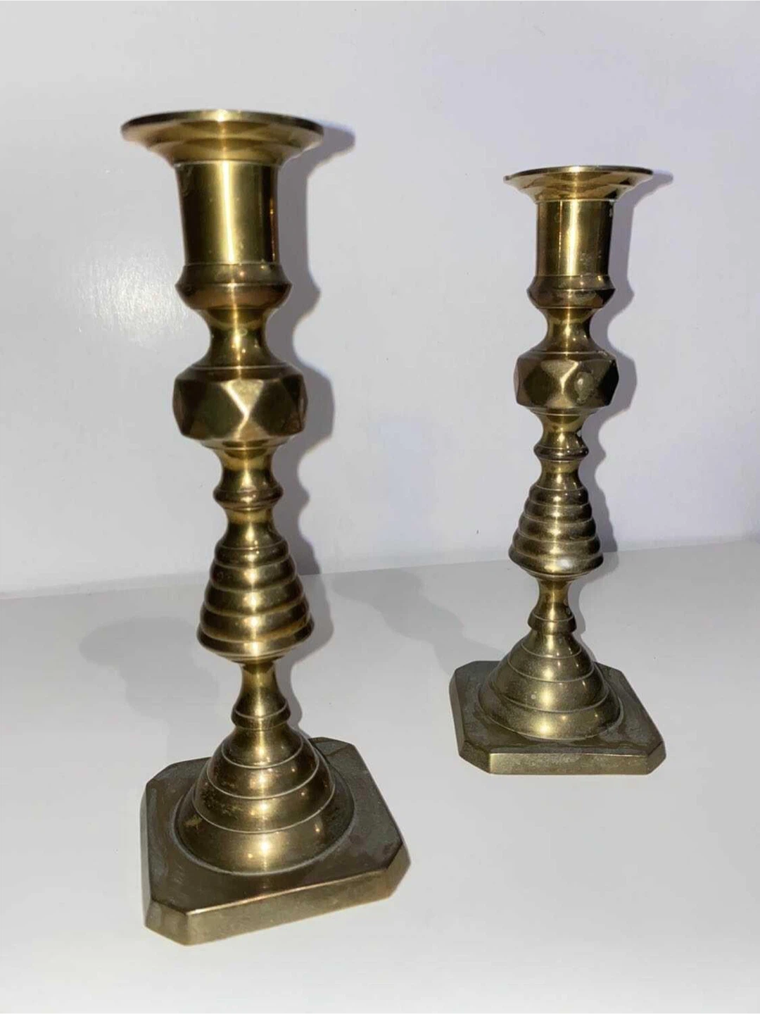 Vintage Brass Candle Holder