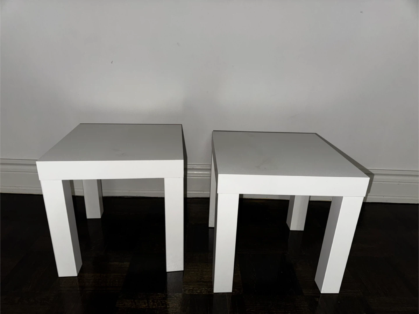 IKEA White Side Table - photo 2