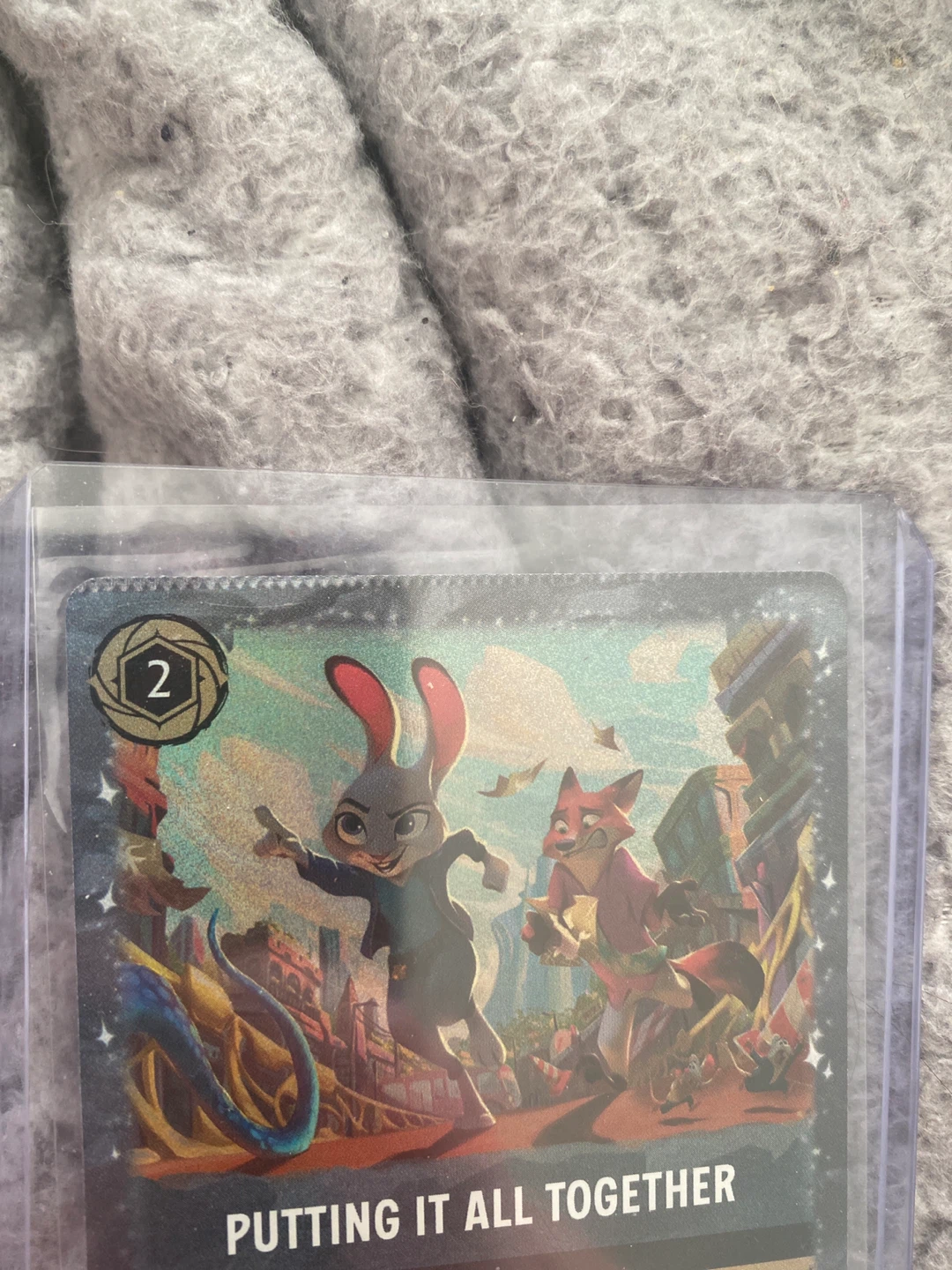 Putting It All Together" Action. Card  with crimped error. - photo 2