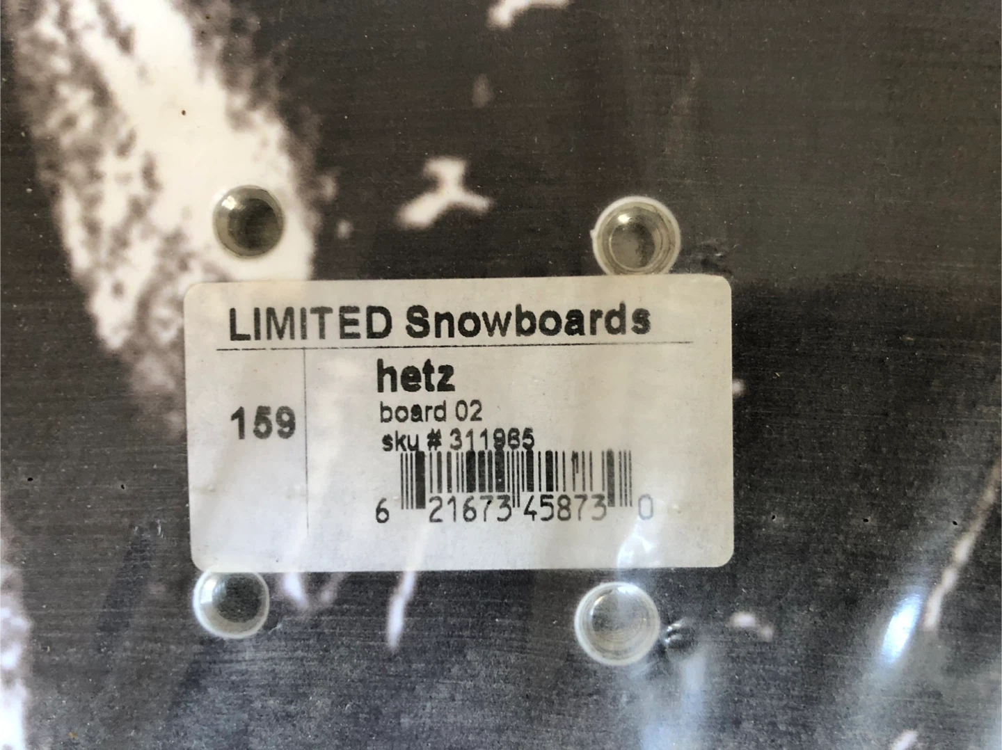 LIMITED Snowboard Hetz 159 cm - photo 4