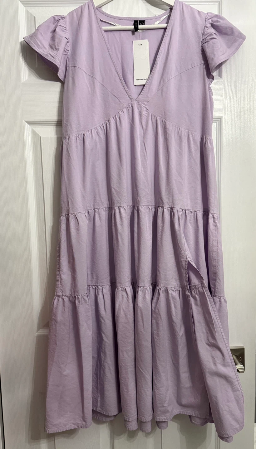 Vero Moda Tiered Midi Dress - photo 2