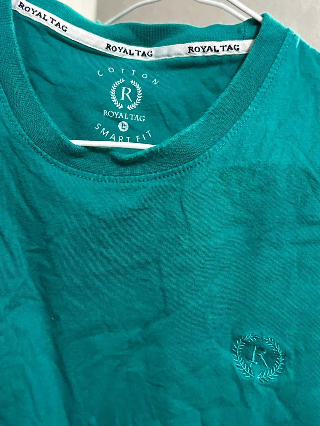 Royal Tag Green Cotton T-Shirt - photo 2