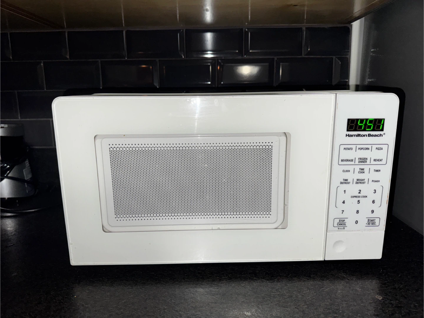 White Microwave - photo 3
