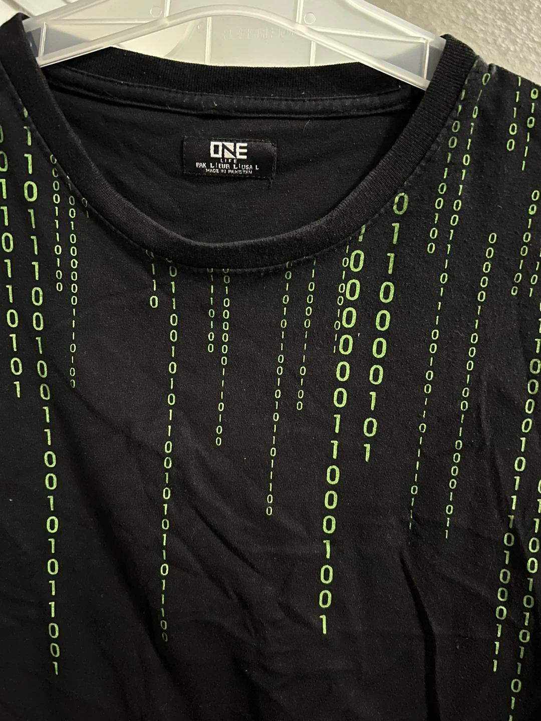 ONE Black Label T-Shirt - Men's Size L - photo 2
