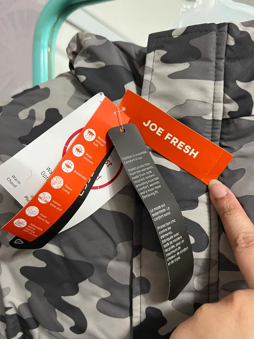 Joe Fresh Kids Camo Jacket XL/TG - photo 4