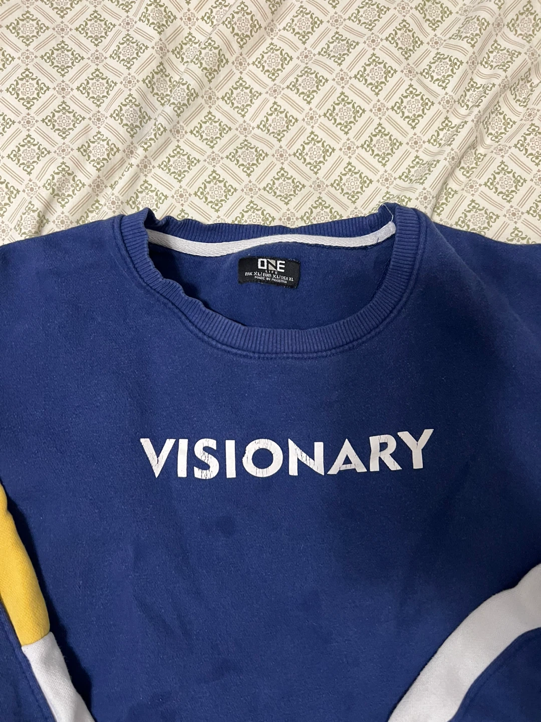 ONE Visionary Blue Crewneck Sweatshirt - photo 3