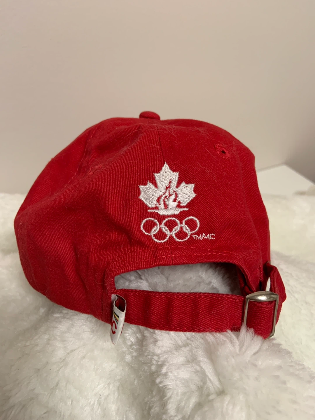 Red Canadian Olympic HBC Baseball Cap - photo 2