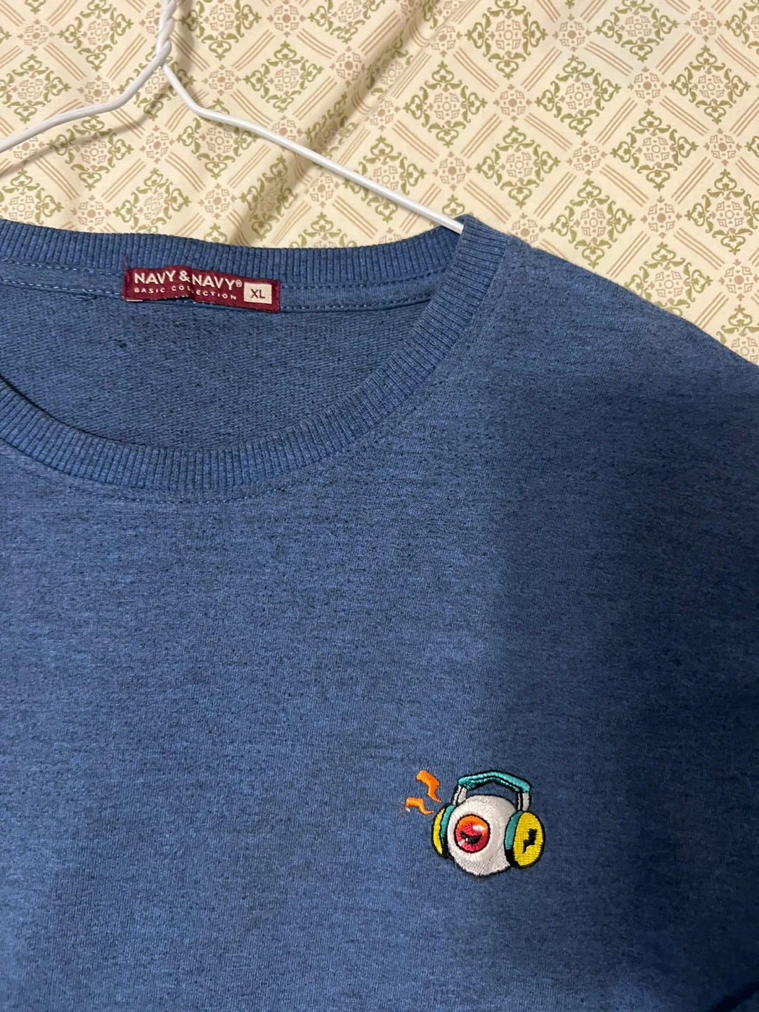 Navy & Navy XL Crewneck Sweatshirt