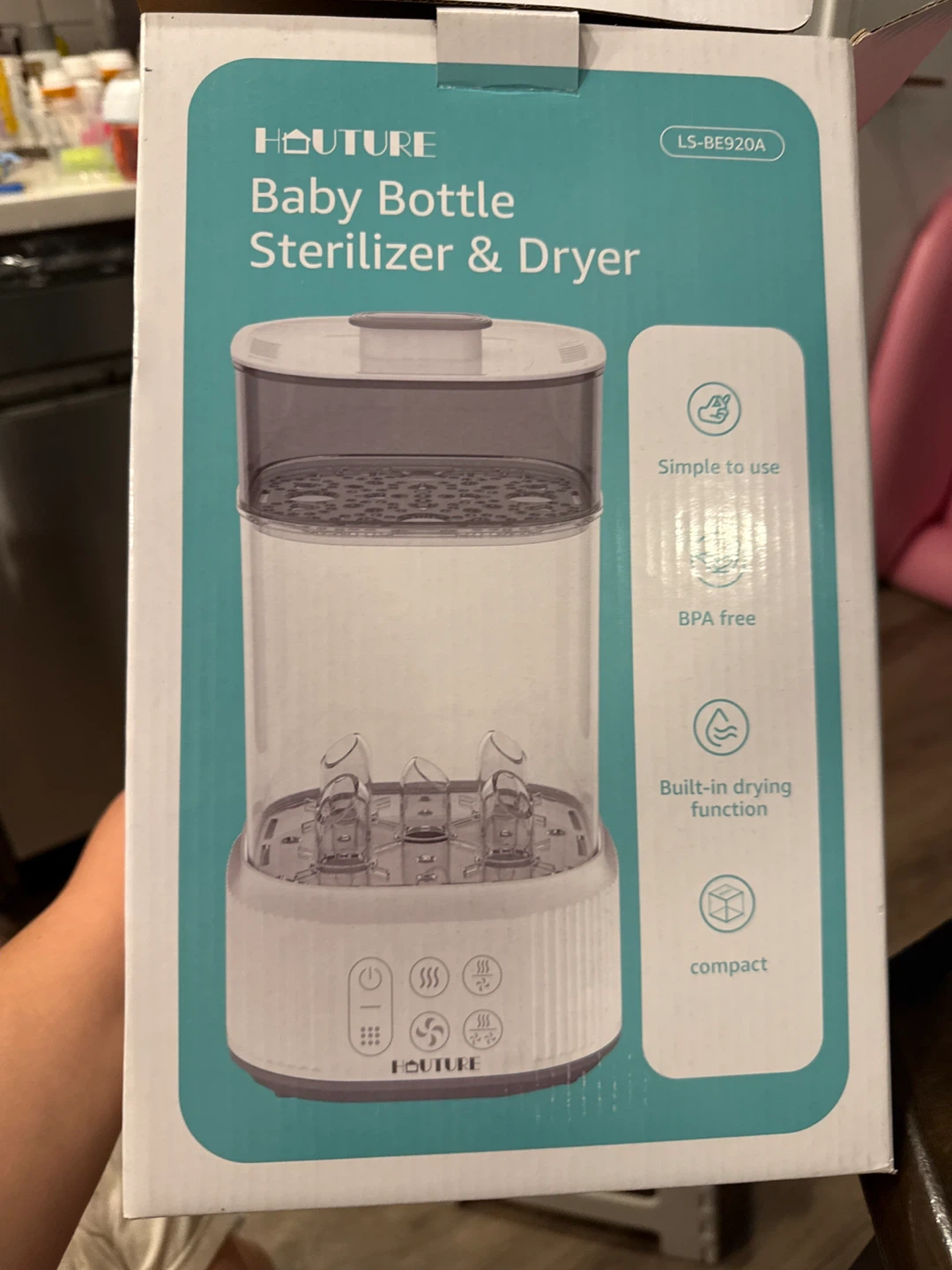 Houture Baby Bottle Sterilizer and Dryer