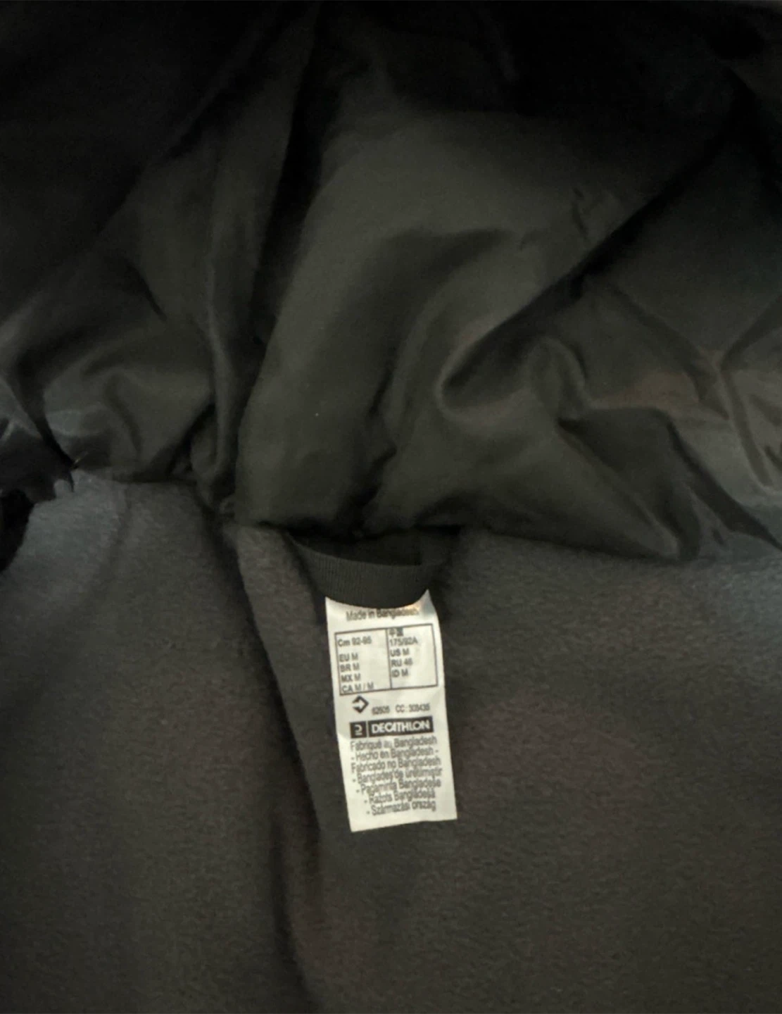 WEDZE Black Ski Jacket - Size M - photo 4