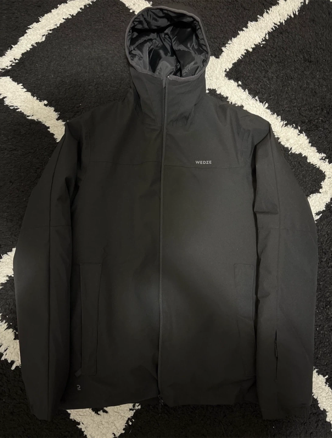 WEDZE Black Ski Jacket - Size M - photo 2