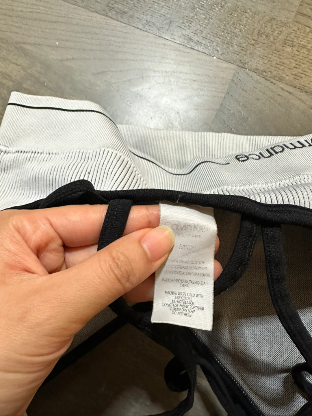Calvin Klein Performance Sports Bra and Biker Shorts Set - photo 4