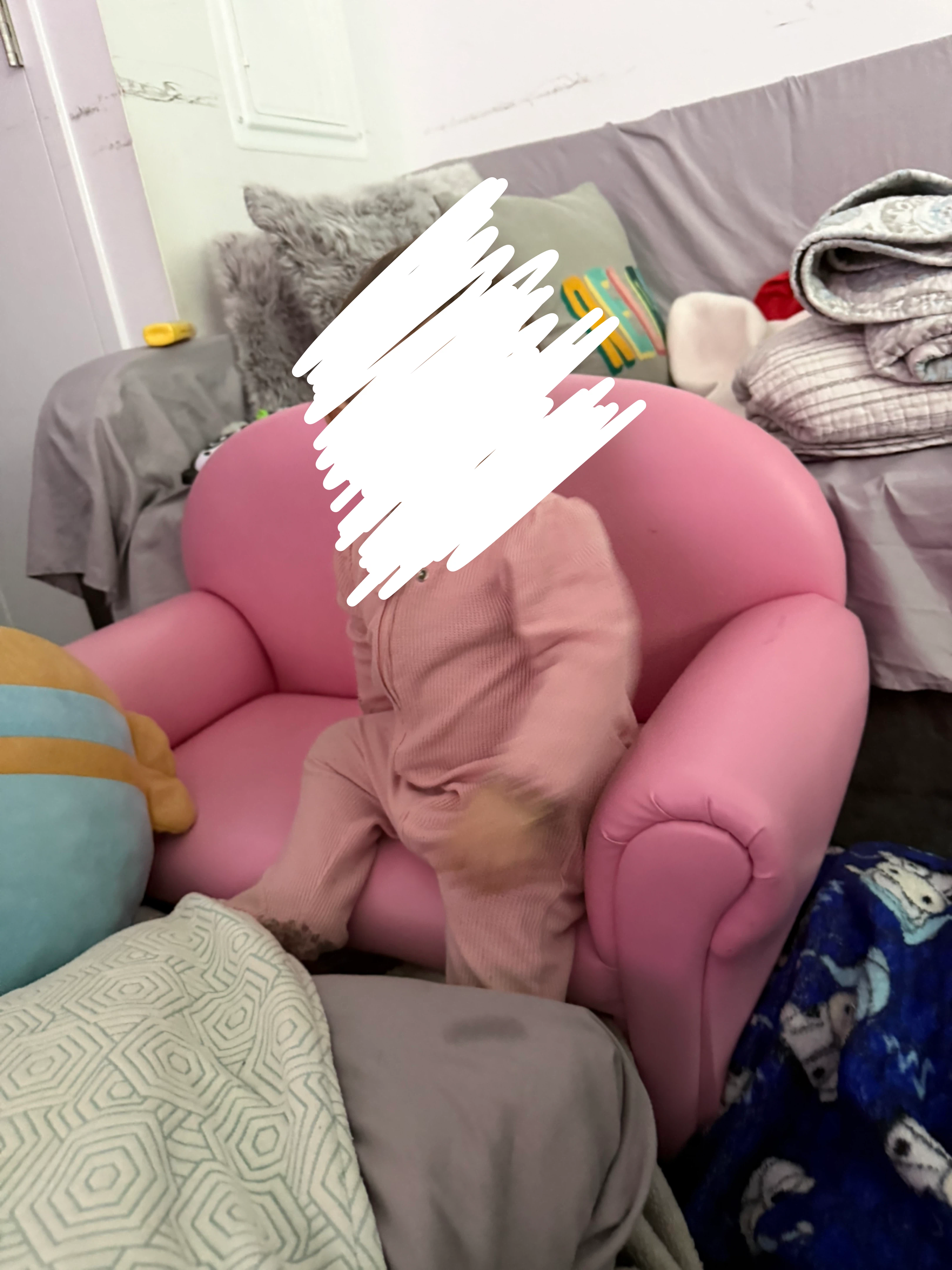 Kids Pink Mini Armchair / sofa para niña - photo 2