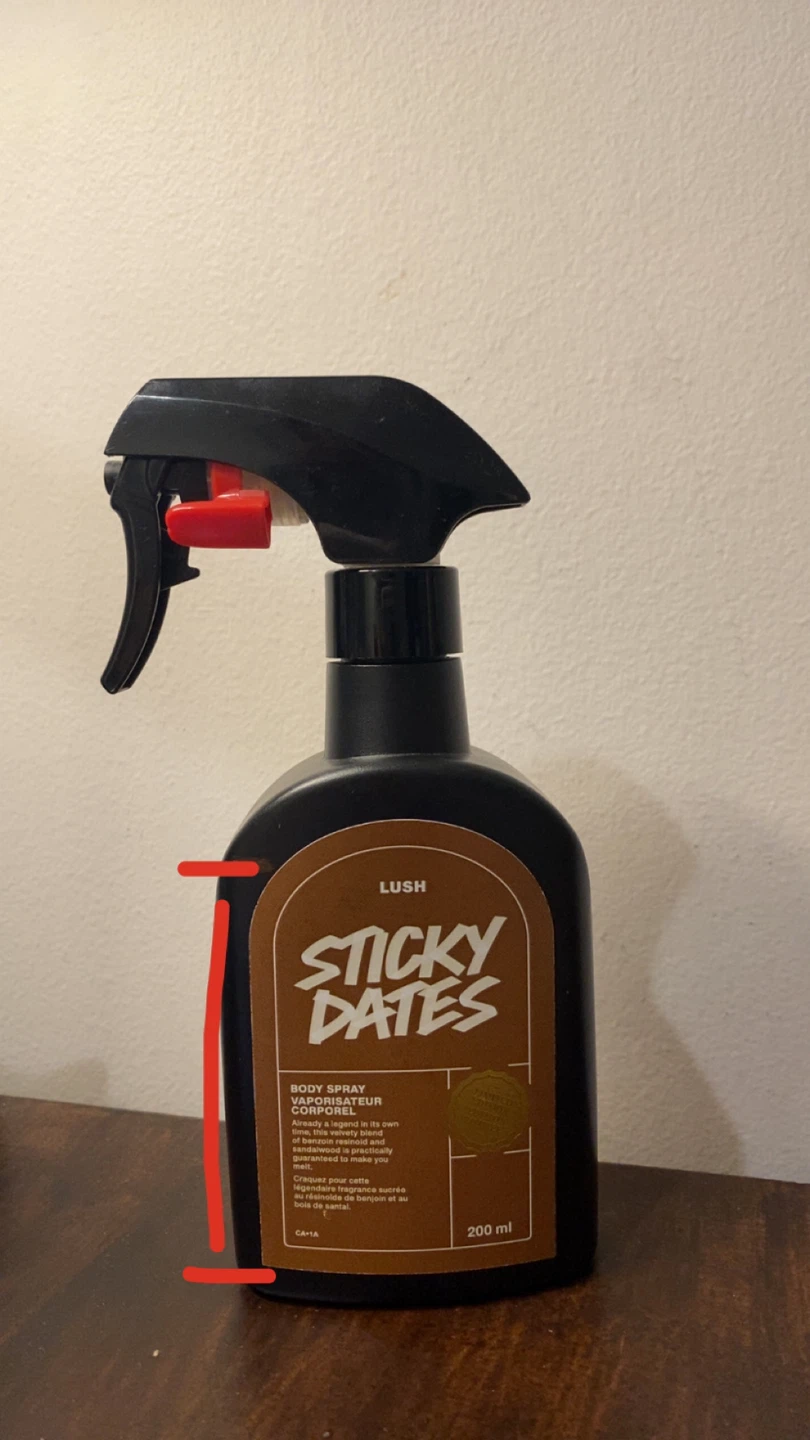Lush Sticky Dates Body Spray 200 ml