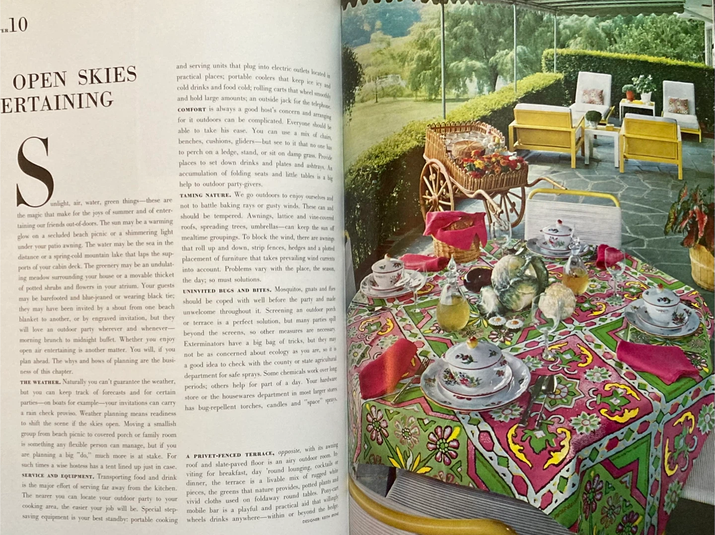 1971 House & Garden's Complete Guide to Creative Entertaining - photo 3
