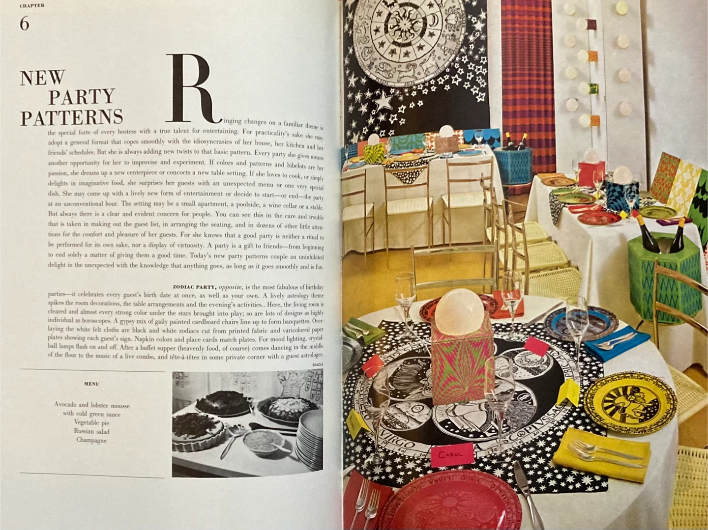 1971 House & Garden's Complete Guide to Creative Entertaining - photo 5