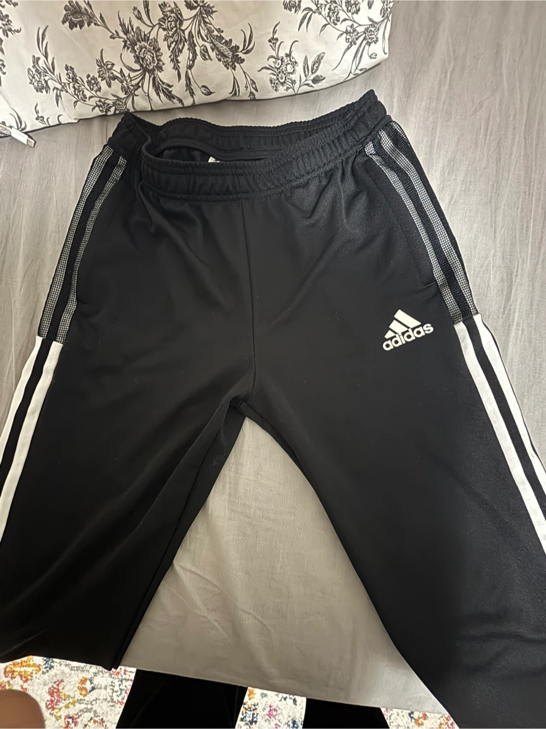 Adidas AEROREADY Youth Track Pants Black
