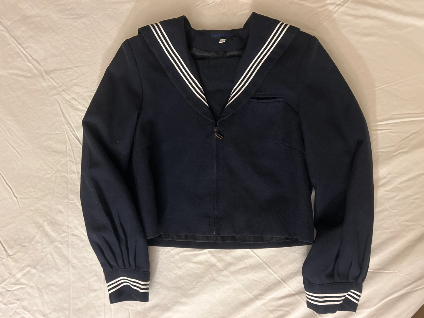 Jk winter navy blue uniform top S