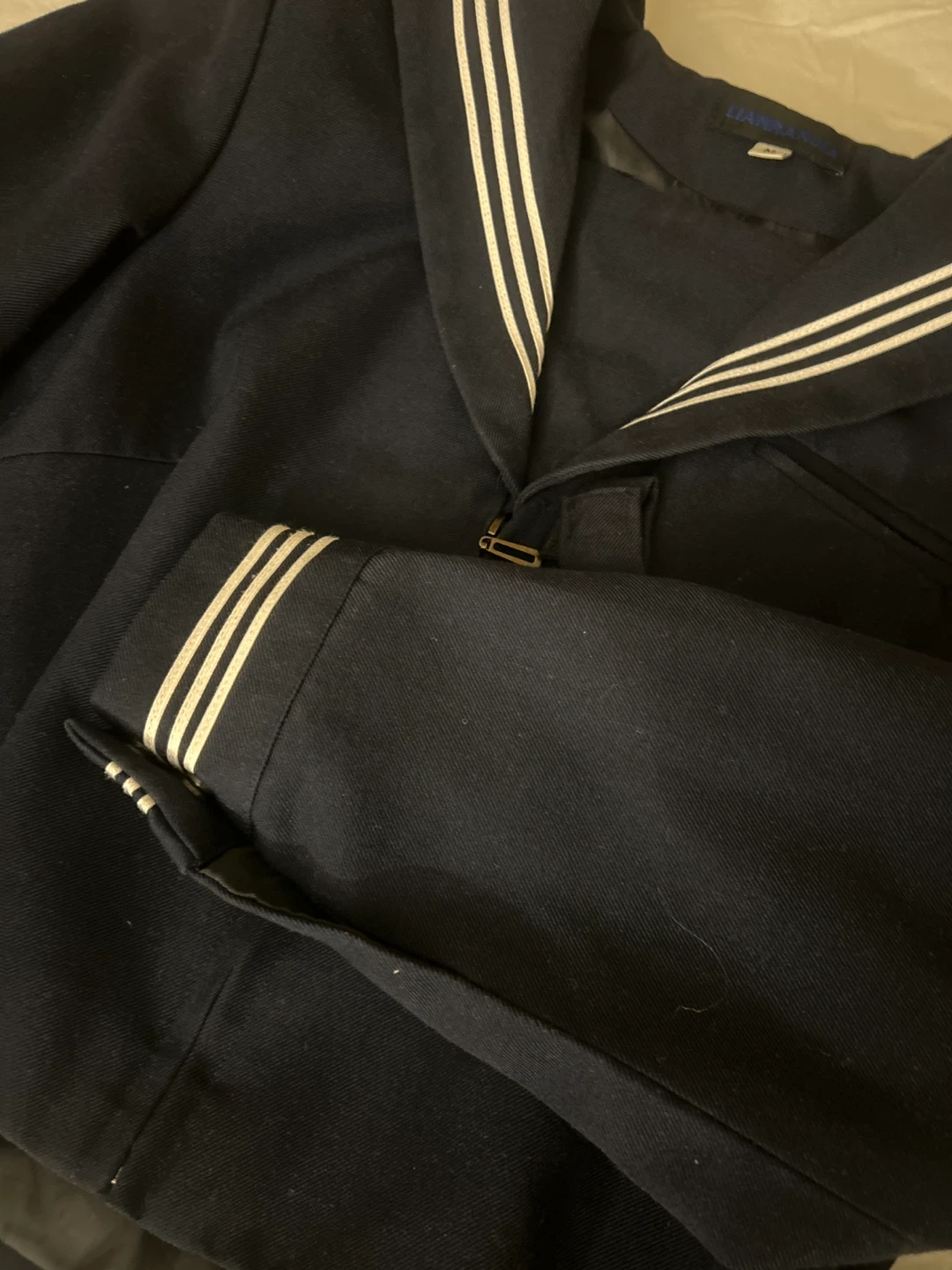 Jk winter navy blue uniform top S - photo 4