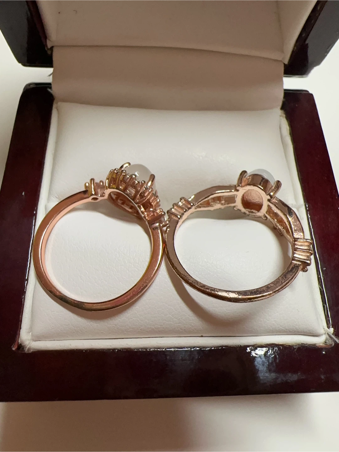 4 Assorted Ring Set - Rose Gold & Silver Tones - photo 5