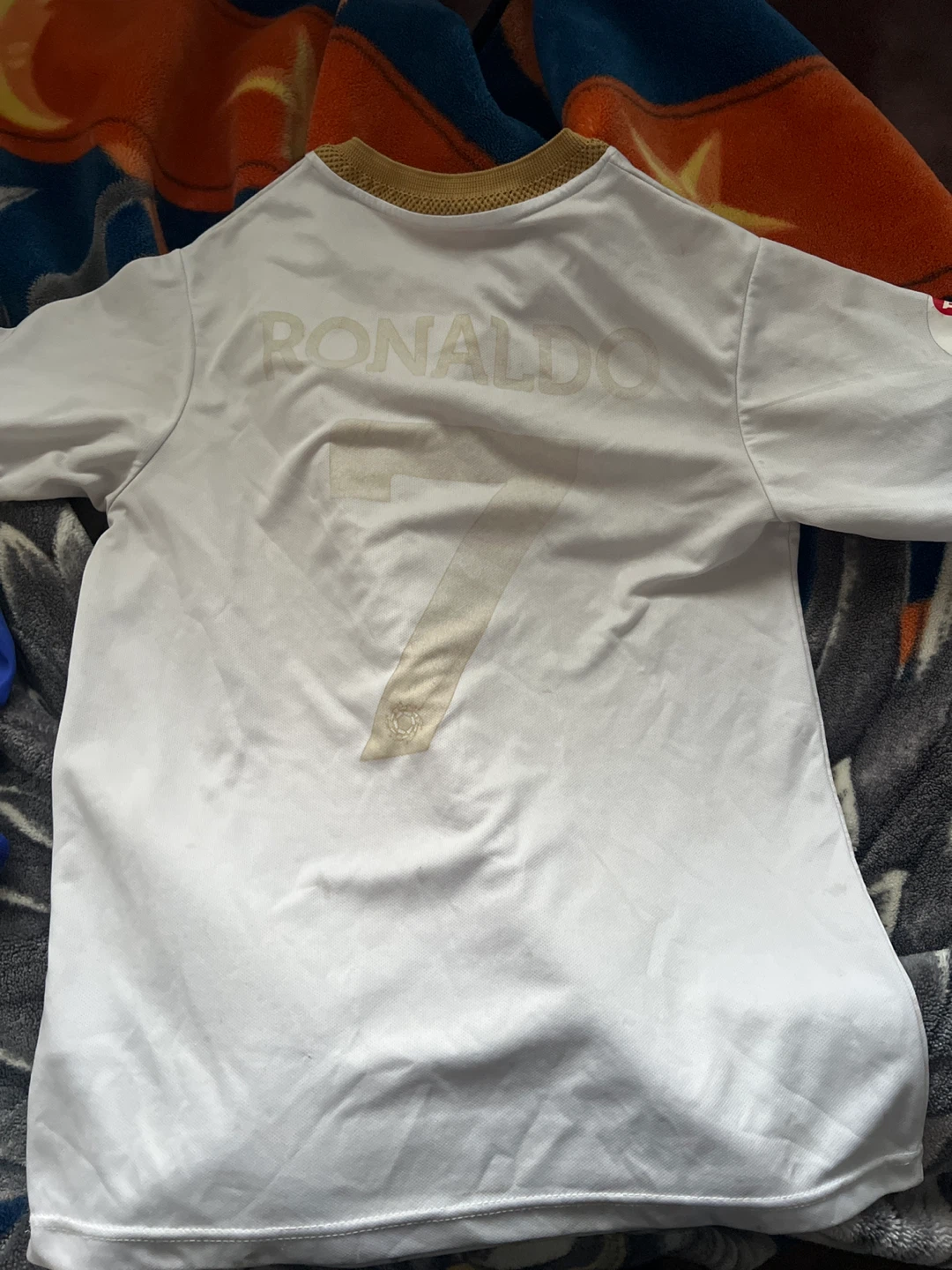 Al Nassr CR7 Ronaldo Jersey - White, Size M - photo 2