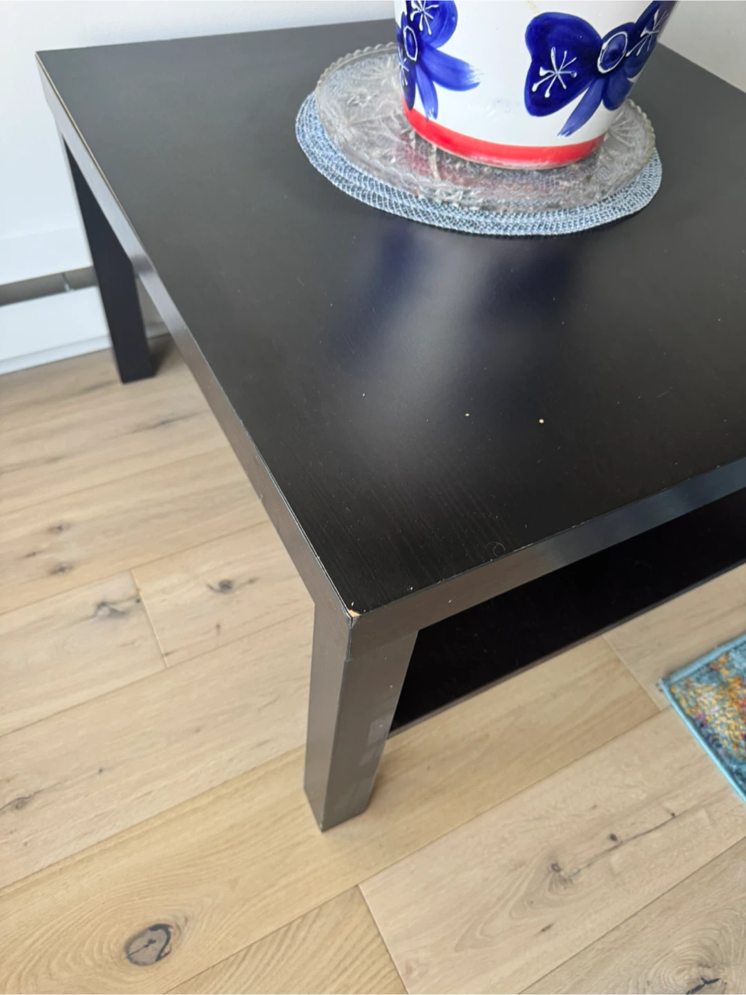 Black Square Coffee Table - photo 2