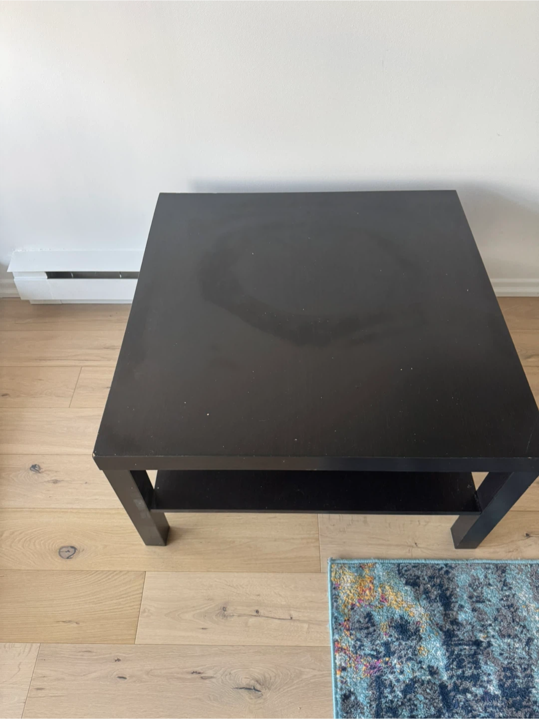 Black Square Coffee Table