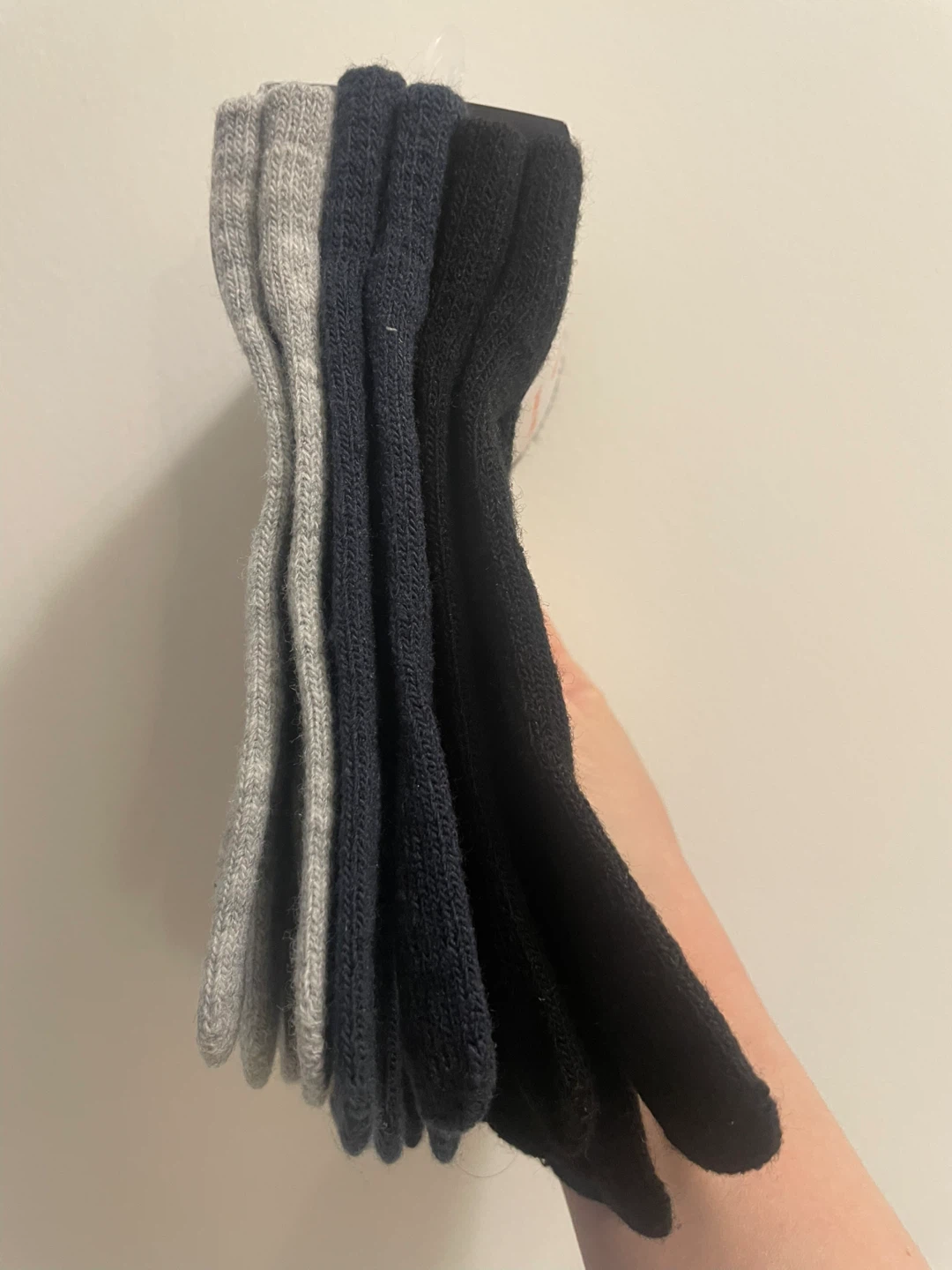 Joe Fresh 3 Pairs Stretch Gloves - Black, Navy & Grey - photo 2