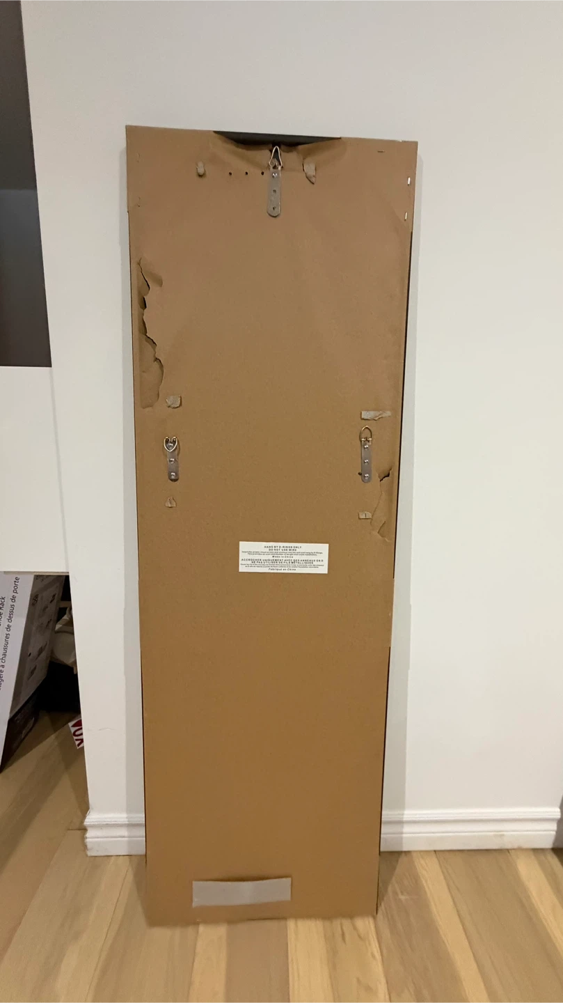 Rustic Wood Frame Full Length Mirror - photo 4