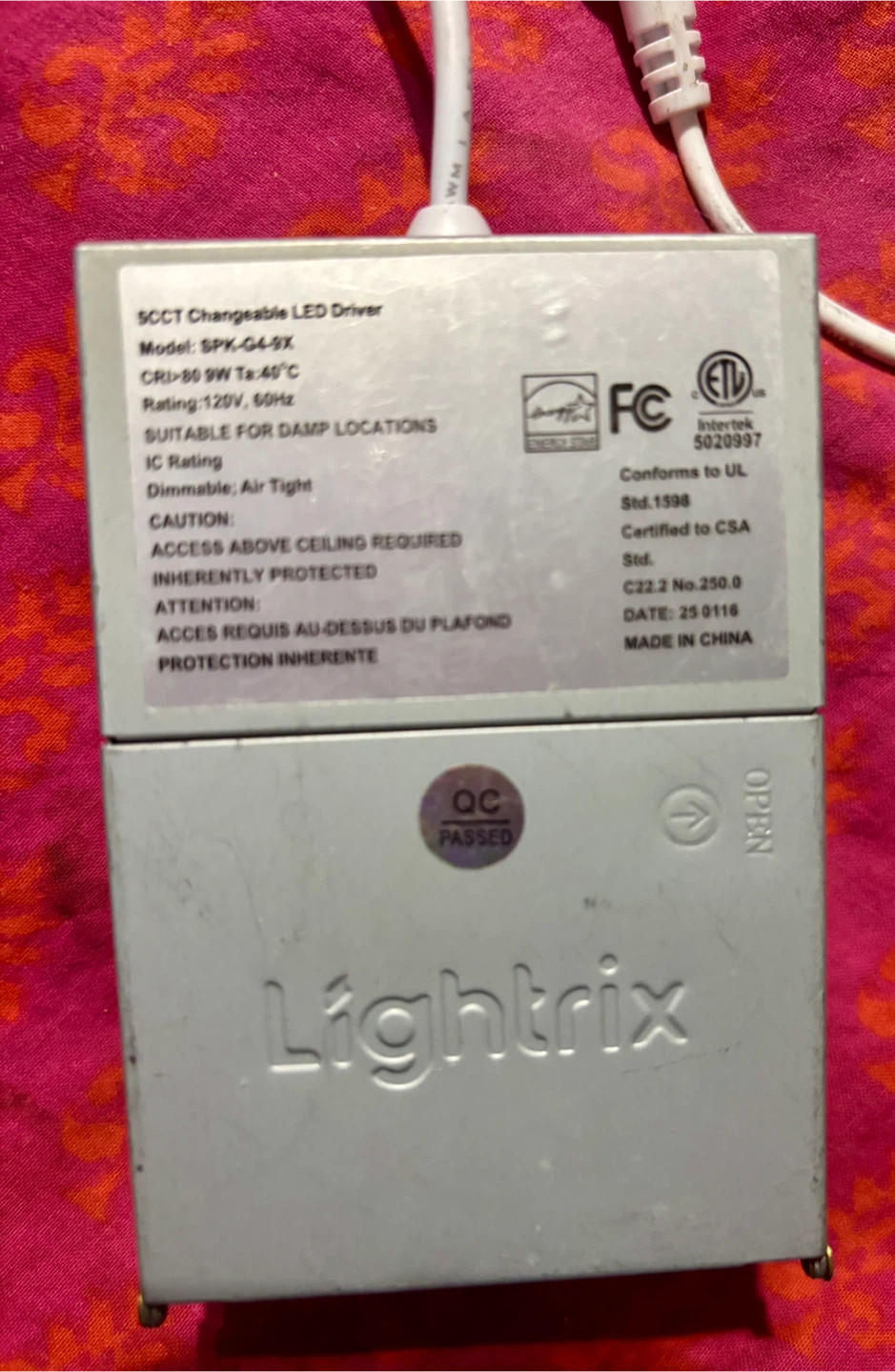 Lightrix 4-inch Slim Panel LED Light (Brand New) - photo 4