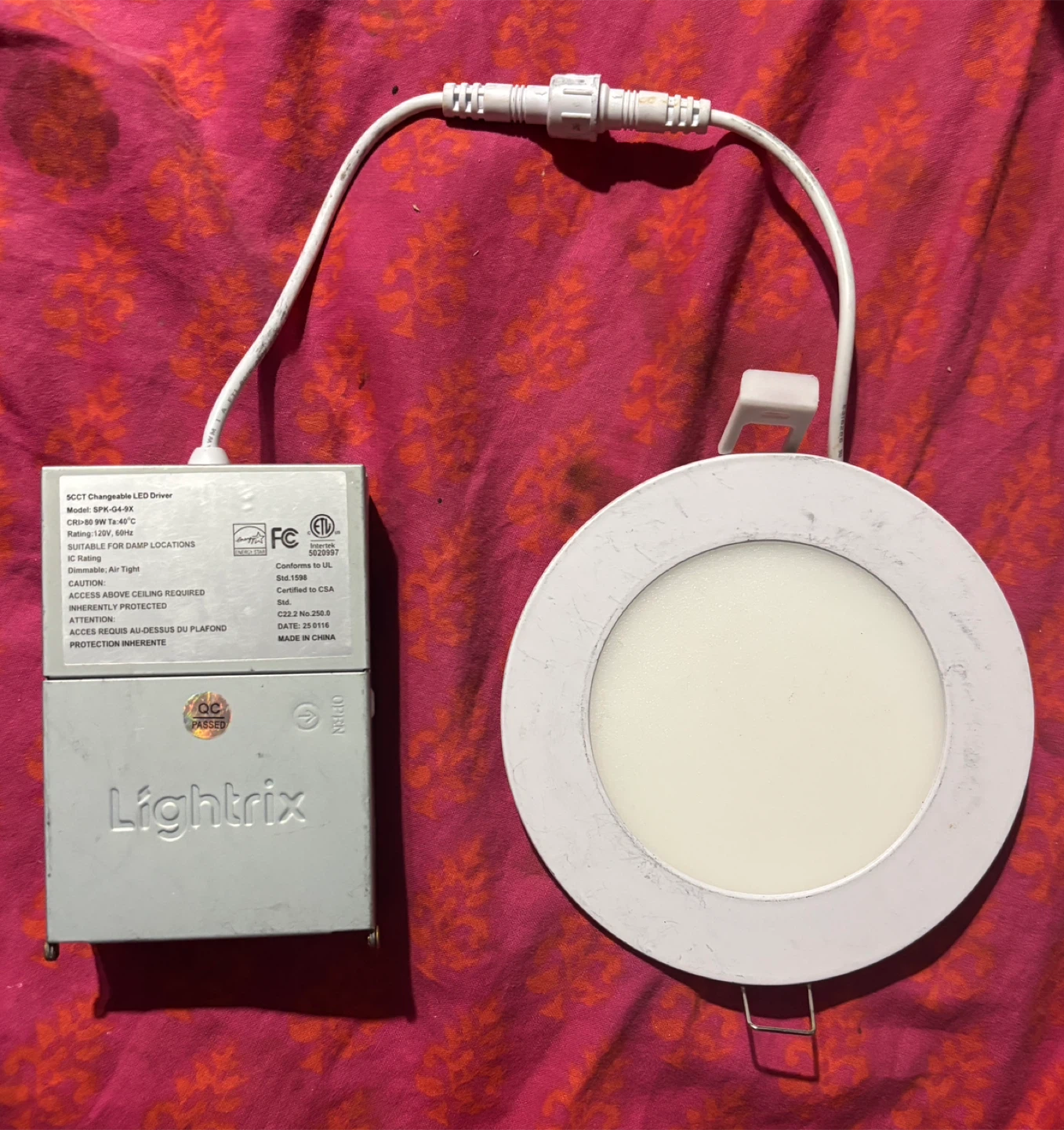 Lightrix 4-inch Slim Panel LED Light (Brand New)