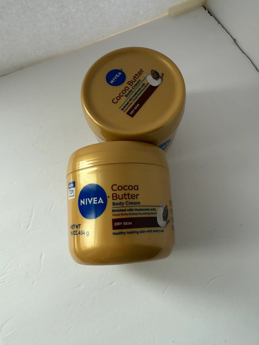 NIVEA Cocoa Butter Body Cream - 16 oz (454g) - 2 Pack