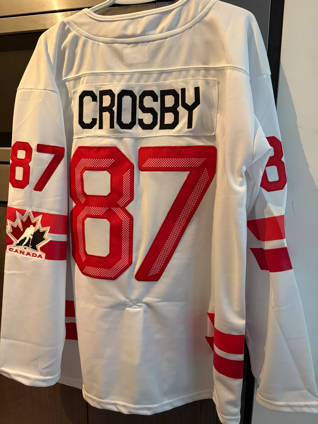 Bauer Crosby 2026 Olympics Jerseys-New- White+Red IN STOCK - photo 3