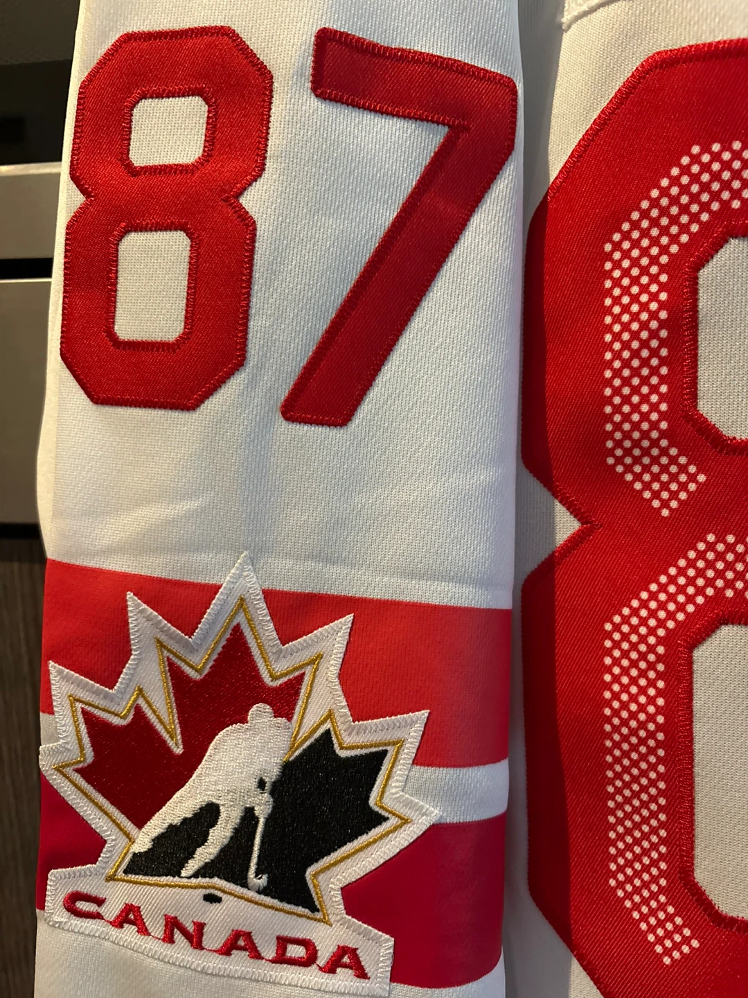 Bauer Crosby 2026 Olympics Jerseys-New- White+Red IN STOCK - photo 4