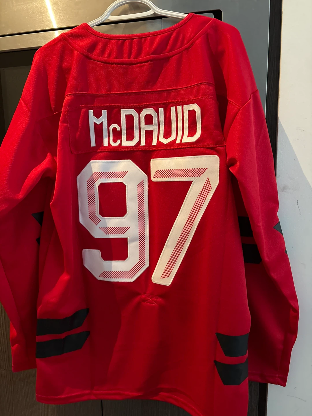 CANADA Connor McDavid 2026 Olympics Jerseys-WHITE+Red- In Stock - photo 2