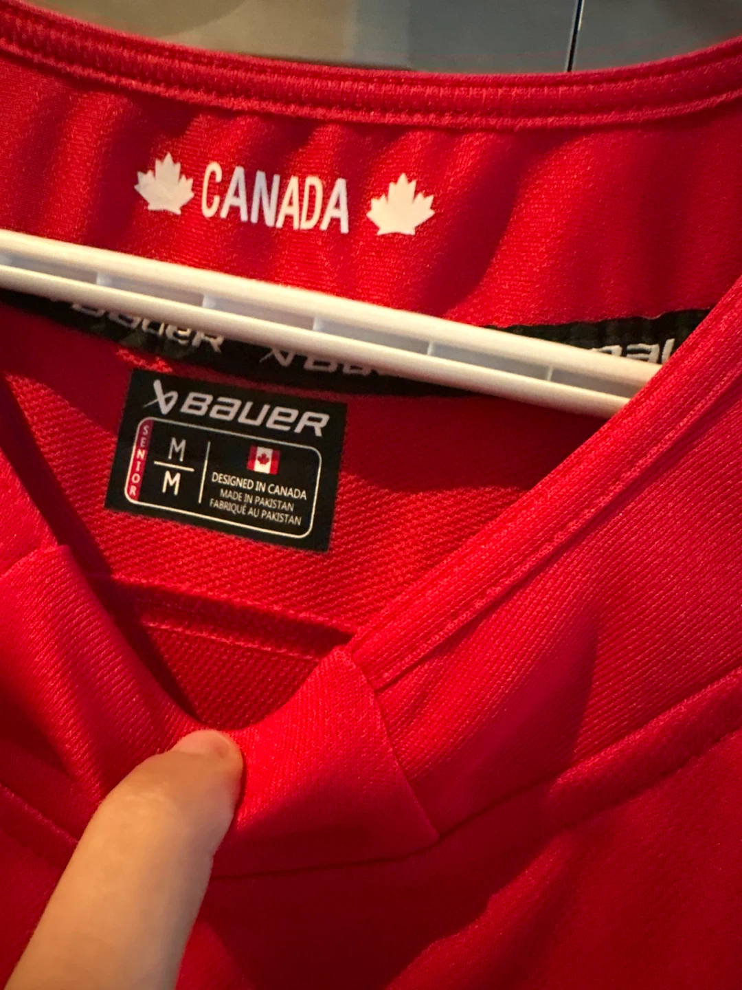 CANADA Connor McDavid 2026 Olympics Jerseys-WHITE+Red- In Stock - photo 5