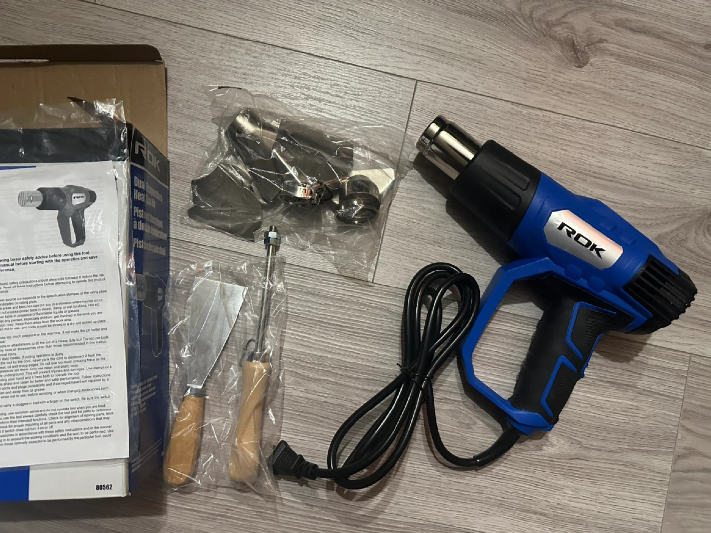 ROK Dual Temperature Heat Gun Kit - photo 2