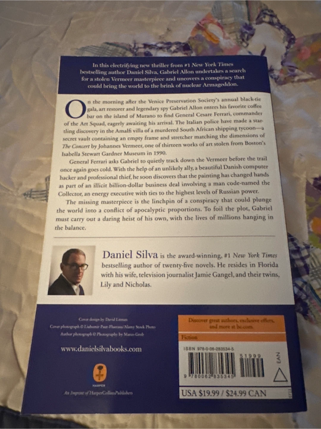 Daniel Silva The Collector Novel - photo 2