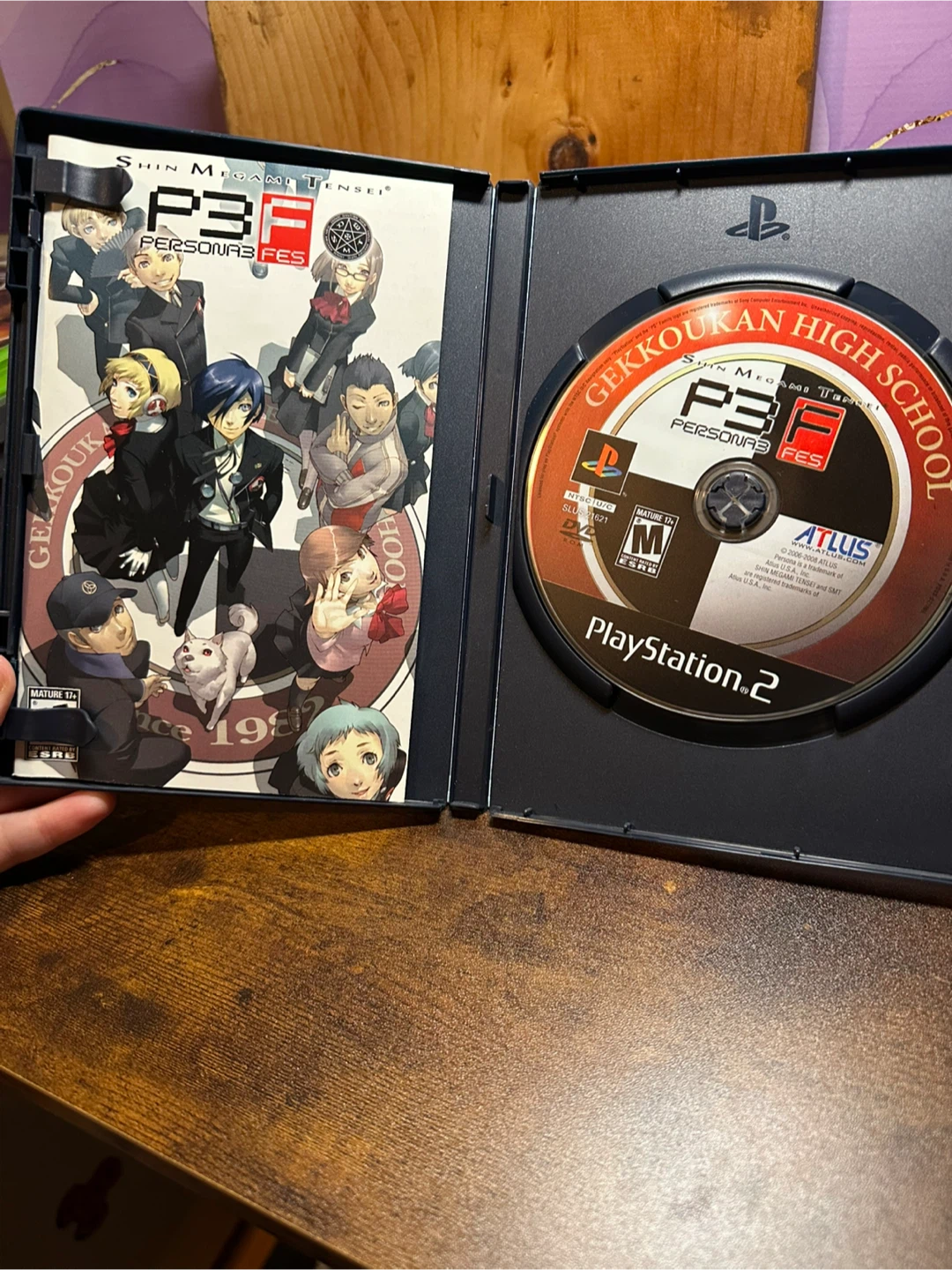 Persona 3 FES Playstation 2 Game - photo 3
