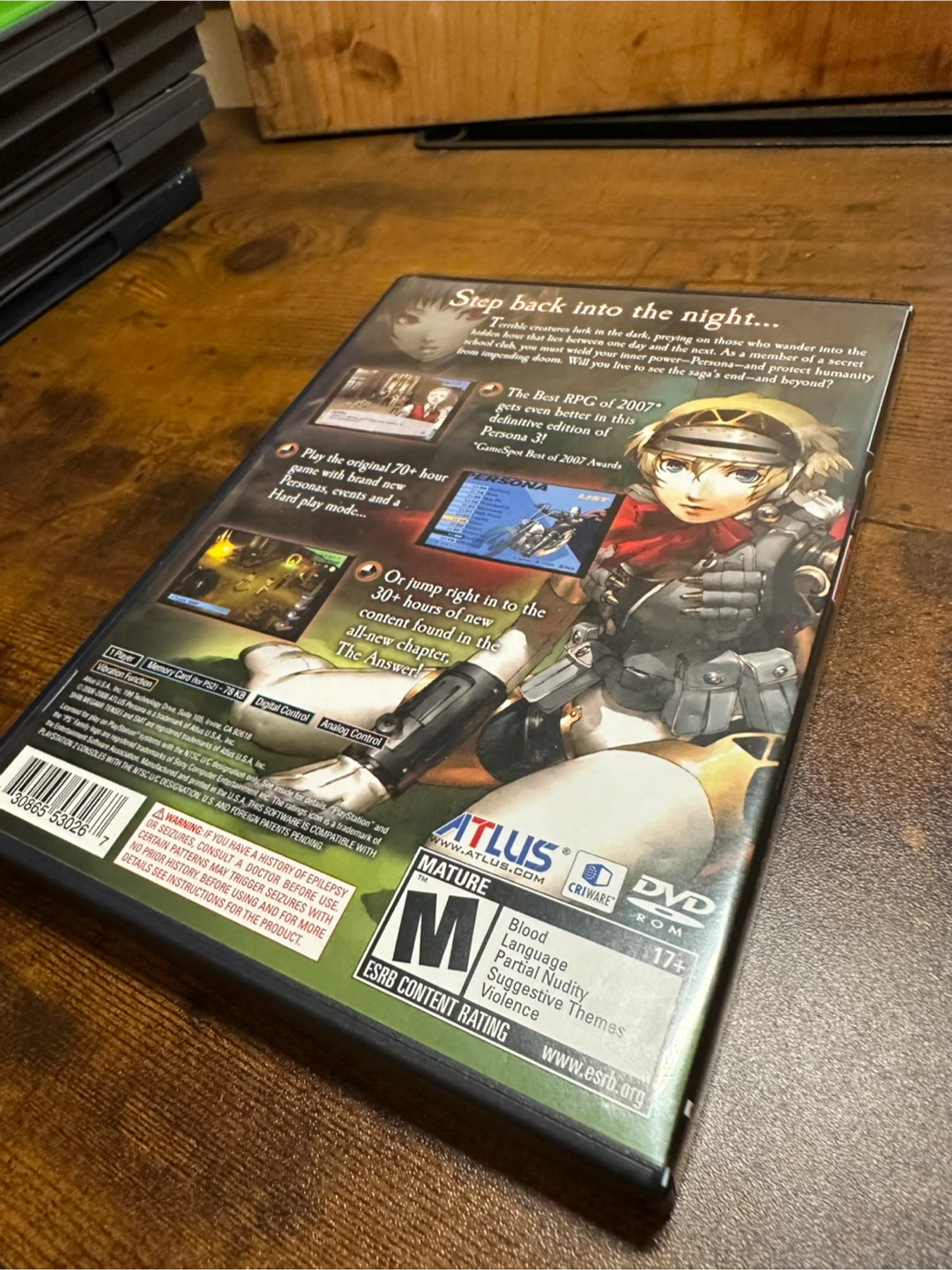 Persona 3 FES Playstation 2 Game - photo 2