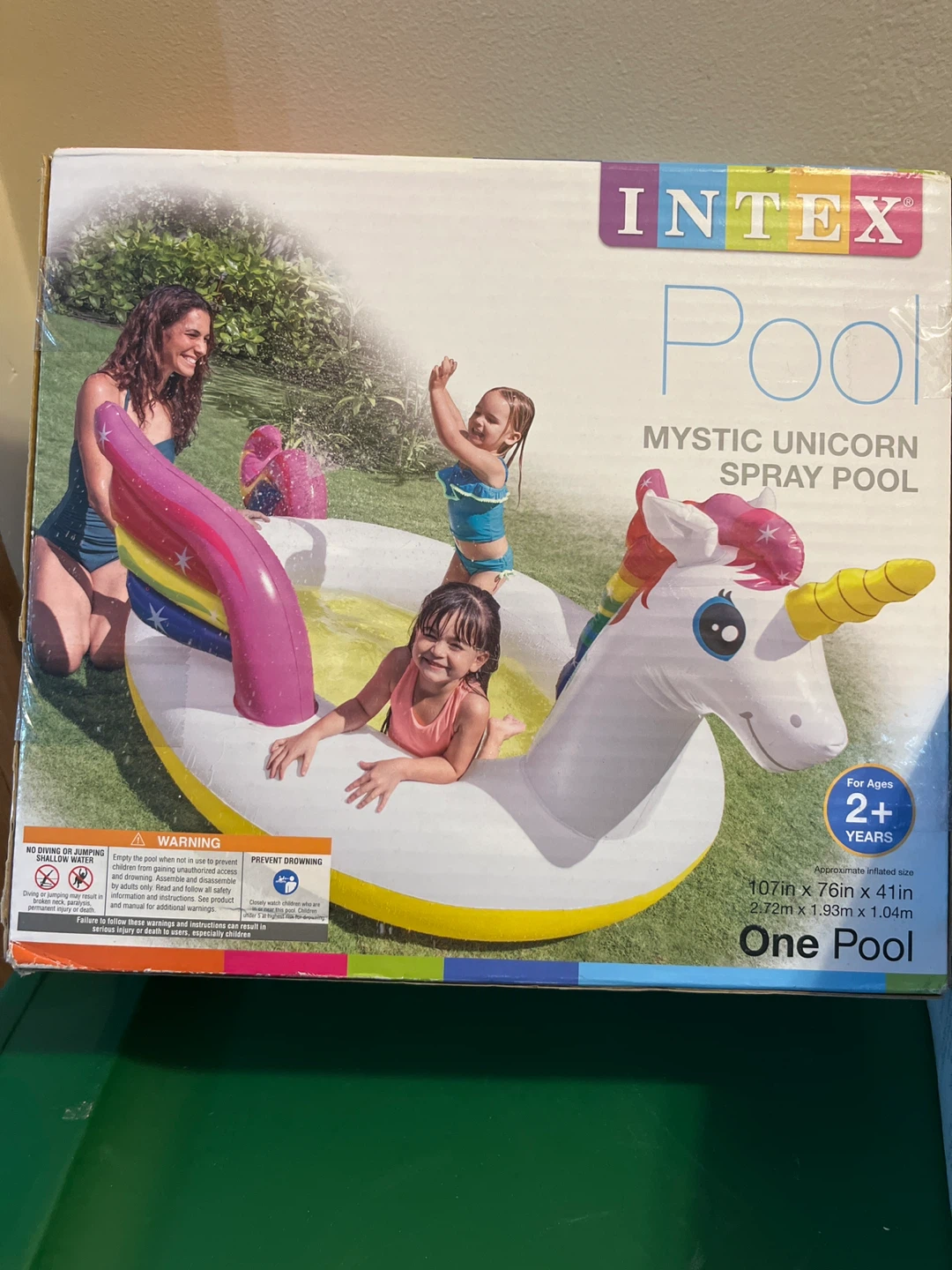 Intex Mystic Unicorn Spray Pool - photo 2