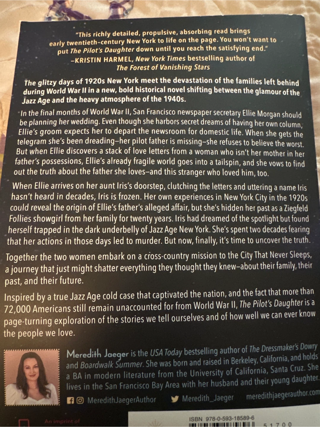 The Pilot's Daughter Novel by Meredith Jaeger - photo 2
