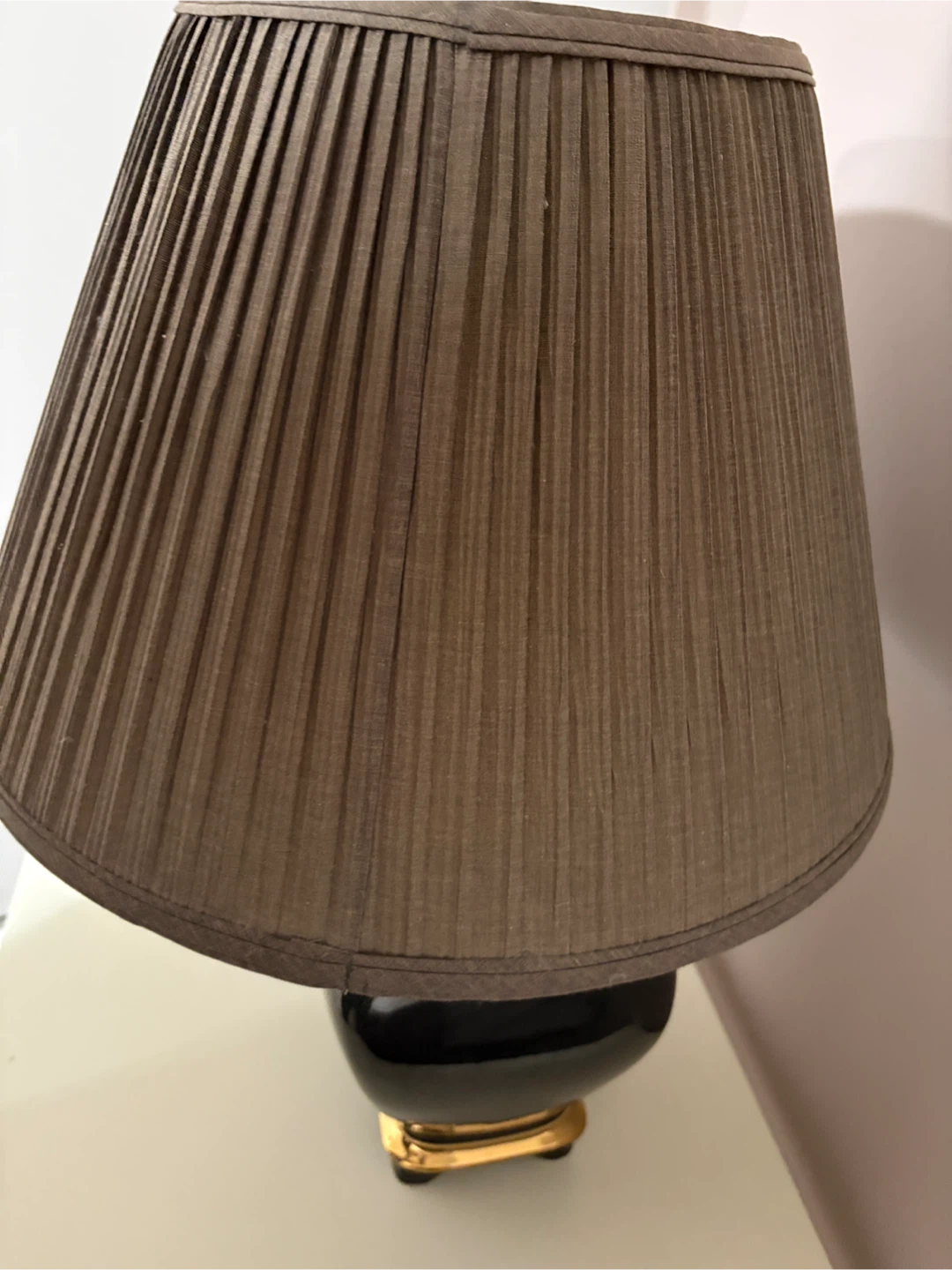 Black Ginger Jar Table Lamp - photo 4